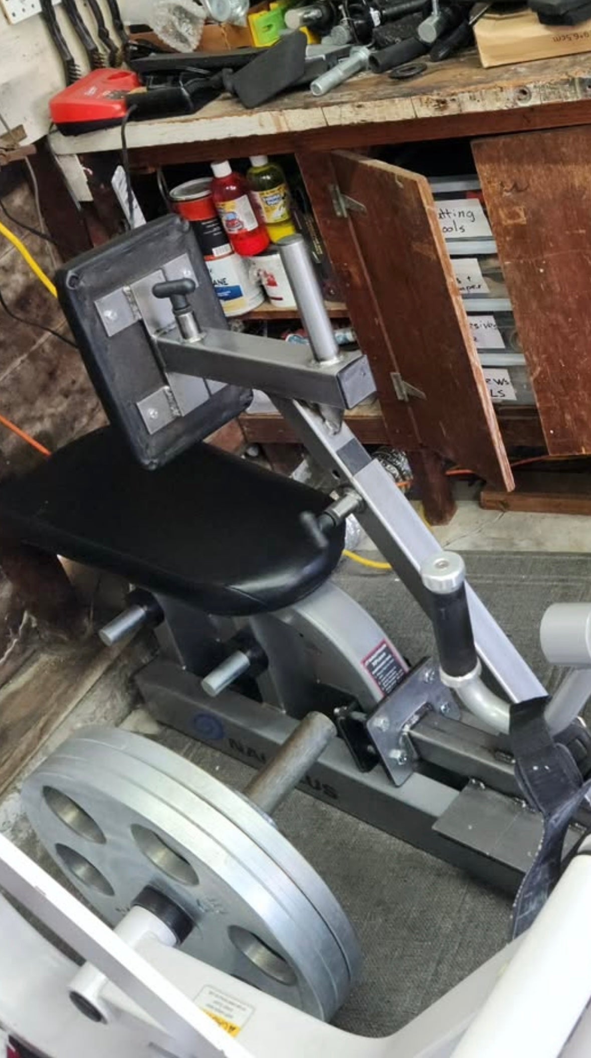 Nautilus Xpload Chest Supported Pad