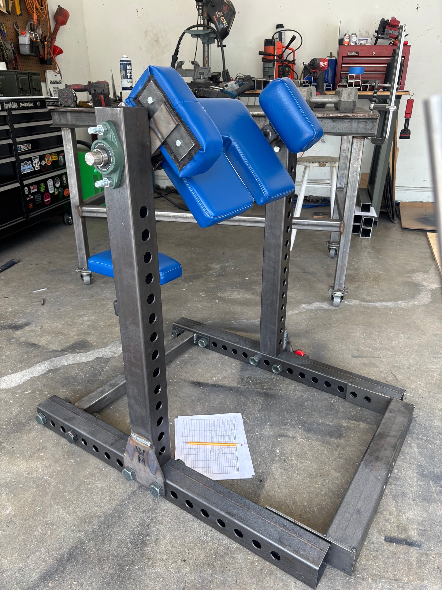 Adjustable Preacher Curl Bench
