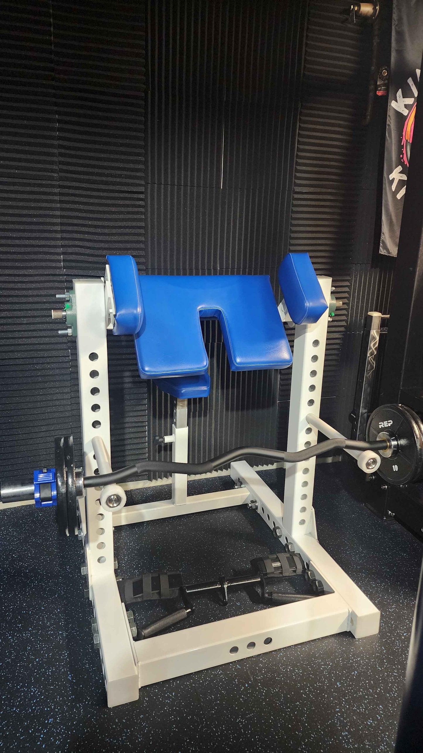 Adjustable Preacher Curl Bench